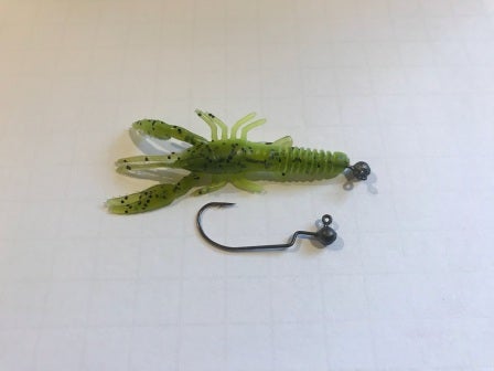 Green Trophy Chaser Sickle Hook Panfish Jig – Bago Lures